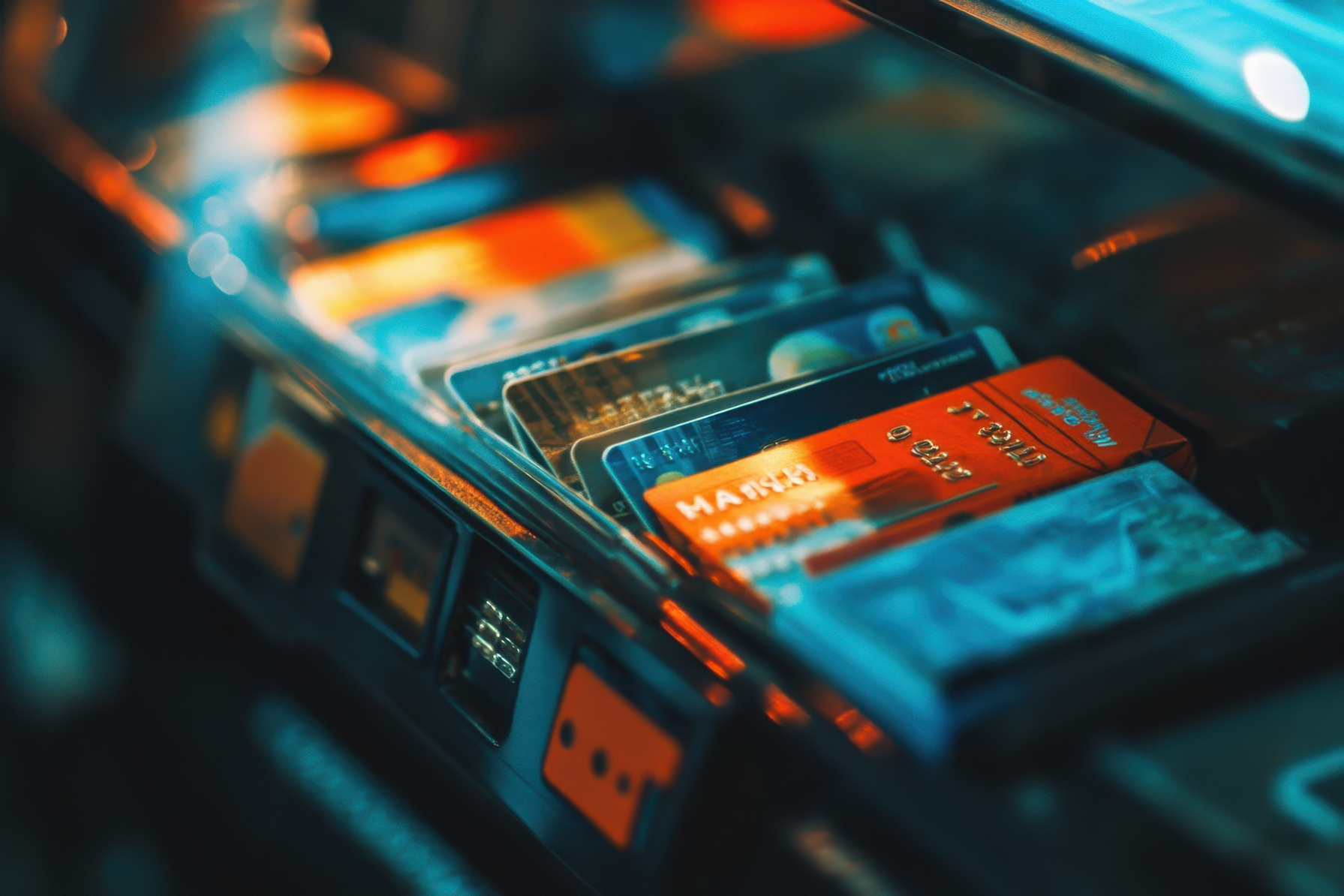 image of a person giving a presentation (for an ai saas company)