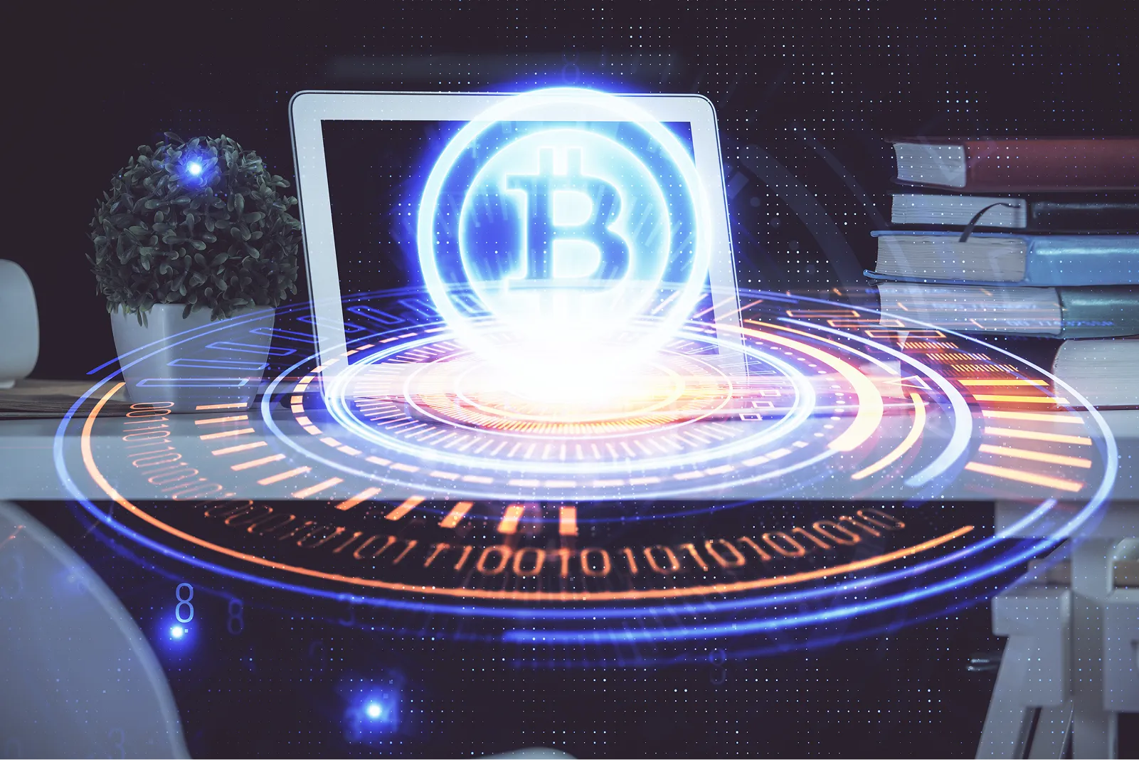 [interface] image of a computer showcasing educational software (for a edtech)